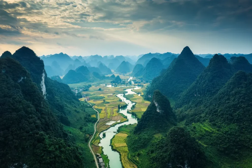 phong-nam-valley-with-rice-field-and-river-flows