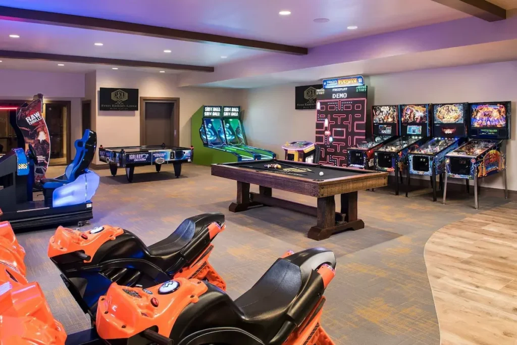 game-room-Stein-eriksen-deer-valley